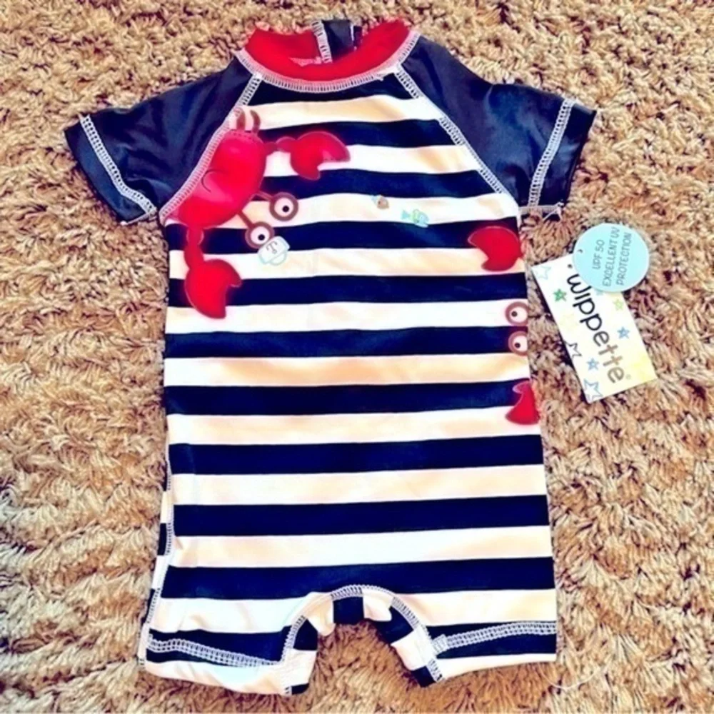 💚 NWT! Wippette infant one piece swim suit